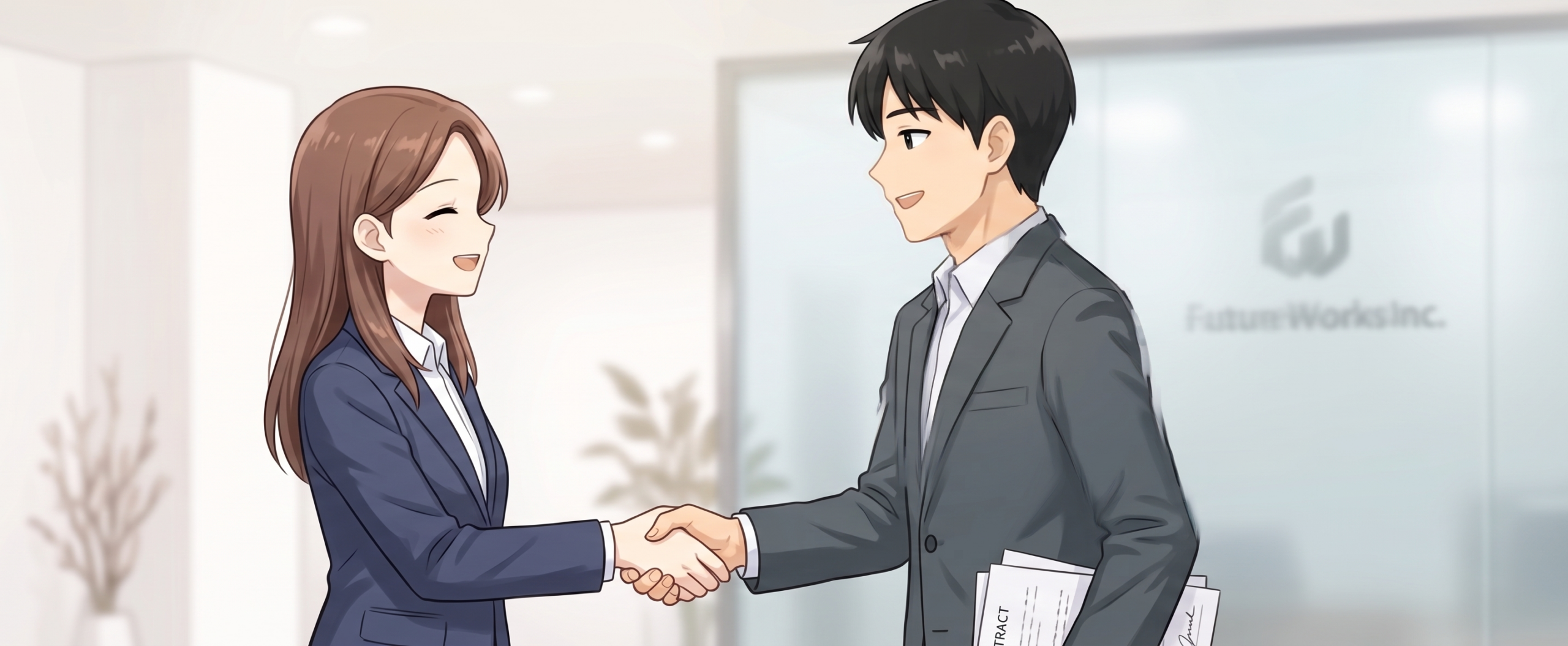 内定・入社のイメージ